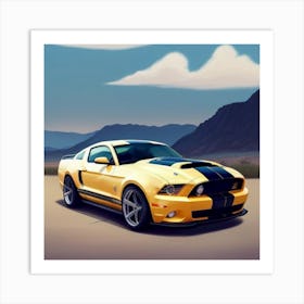 Supercharged Shelby Art Print