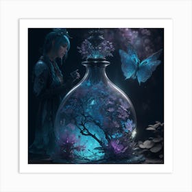 Enchanted Jar Art Print