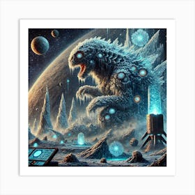 Primordial Lifeforms Art Print