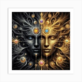 Shamanic Symbol Art Print