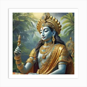 Vishnu 5 Art Print