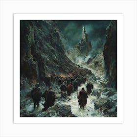 The Fellowship Fantasy Art Print