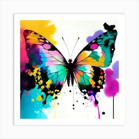 Colorful Butterfly 109 Art Print