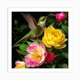 Hummingbird Art Print