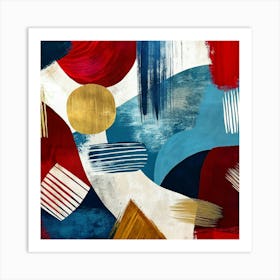 Abstract Painting 106 Art Print