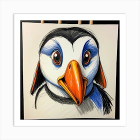 Puffin 6 Art Print