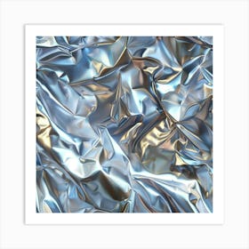 Metallic Foil Background 4 Art Print