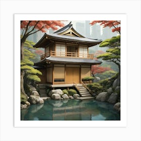 Japanese House 1 Art Print 1 (3) Art Print