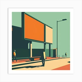 Street Scene Art Print