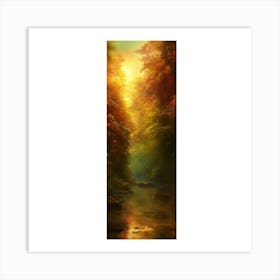 Autumn In The Forest 2 Art Print