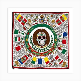 Day Of The Dead 18 Art Print