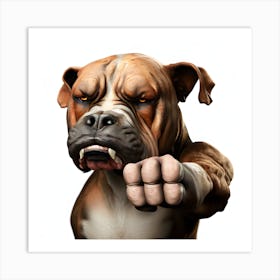 Bulldog — Stock Photo Art Print