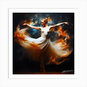 Types Of Dances - Ballerina Aesthetic Art Print