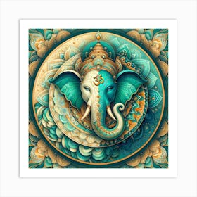 Ganesha 25 Art Print