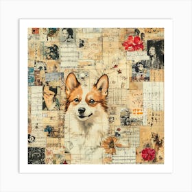 Corgi 2 Art Print