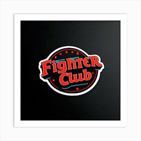 Fighter Club Art Print