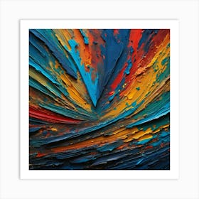 Abstract Painting 50 Art Print