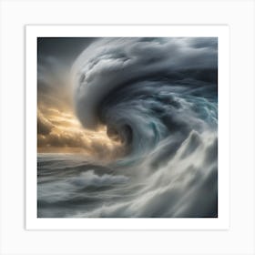 Stormy Seas Art Print