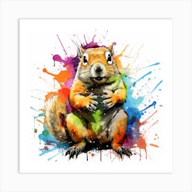 Squirrel 1 Art Print