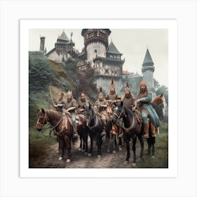 Knights Of The Round Table 1 Art Print
