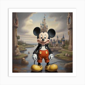 Mickey Mouse 1 Art Print