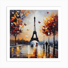 Paris Eiffel Tower 83 Art Print