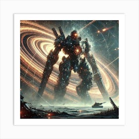 Inferno Titan Anti Singularity Armor Art Print