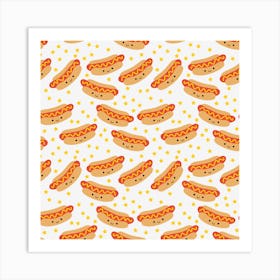 Hot Dogs Art Print