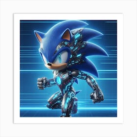 Sonic The Hedgehog 73 Art Print