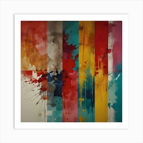 A Symphony of Colors Art Print