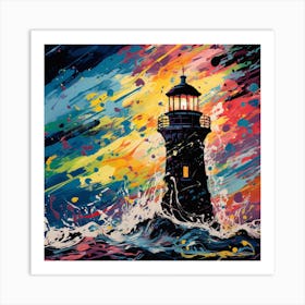 Lighthouse 13 Art Print