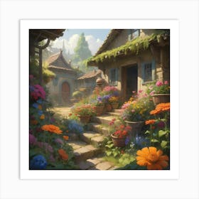 Fairy Garden Art Print