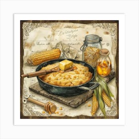 Cornbread 1 Art Print