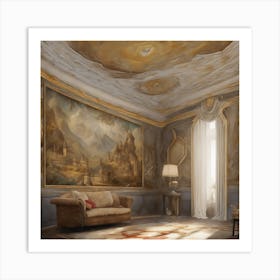 Room In A Castle 11 Art Print