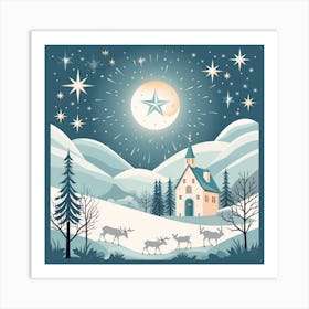 Christmas Card 16 Art Print