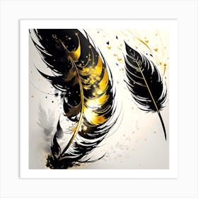 Feathers 8 Art Print