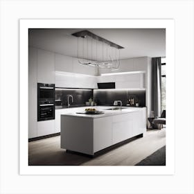 Modern Kitchen Art Print