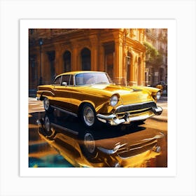 Classic Car Art Print