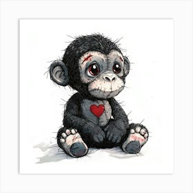 Chimp With Heart 6 Poster