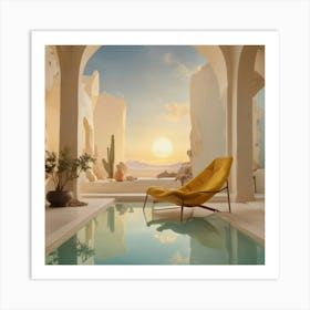 Santorini Art Print