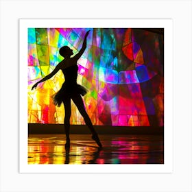 Dancing Line - Just Dance Art Print