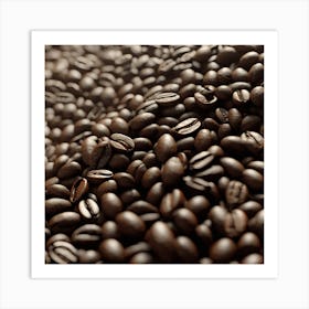 Coffee Beans 27 Art Print