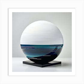 Ocean Sphere 1 Art Print