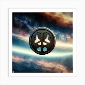 Spacecraft Logo 2 Art Print