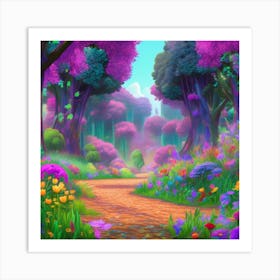 Fairytale Forest 6 Art Print