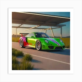 Porsche 911 Gt3 1 Art Print