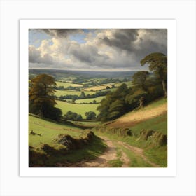 Valley View Art Print