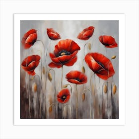 Poppies 3 Art Print