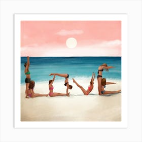 Sunset Love Art Print