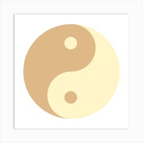 Yin Yang Symbol 20 Art Print